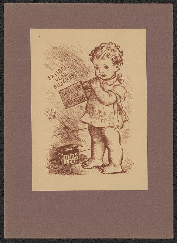 René Klapač – Ex libris Vlad. Bujárek 