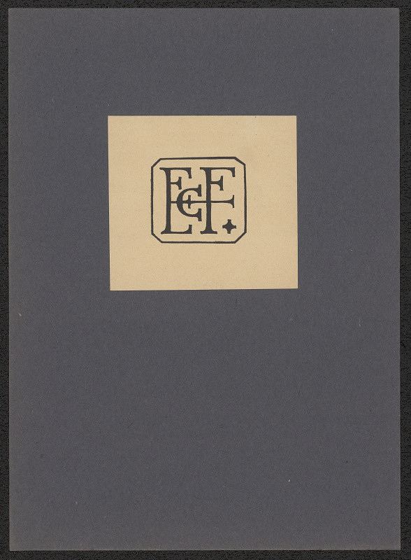 Rudolf Klíma – Ex libris C.F.T. 