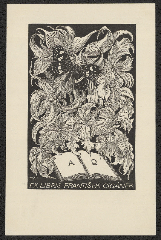 František Kobliha – Ex libris František Cigánek 