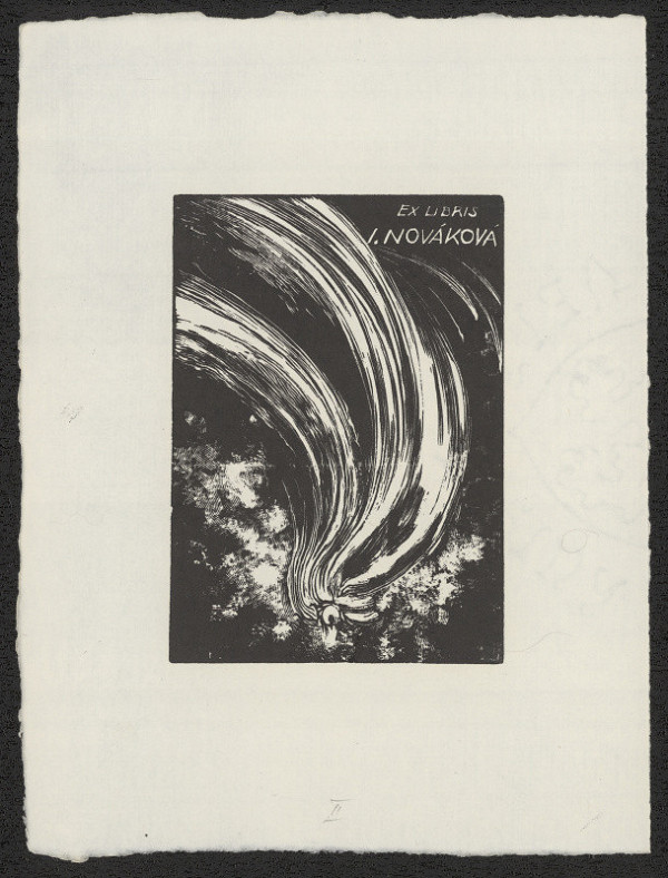 František Kobliha – Ex libris I. Nováková. in František Kobliha /1877-1962/.Osm knižních značek pro Irenu Novákovou. V Praze 1978 