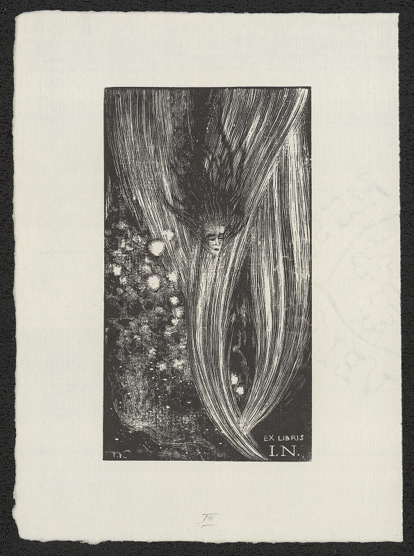 František Kobliha – Ex libris I. N. in František Kobliha /1877-1962/.Osm knižních značek pro Irenu Novákovou. V Praze 1978 