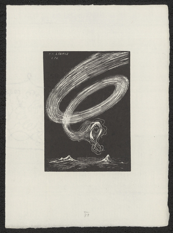 František Kobliha – Ex libris I. N. in František Kobliha /1877-1962/.Osm knižních značek pro Irenu Novákovou. V Praze 1978 