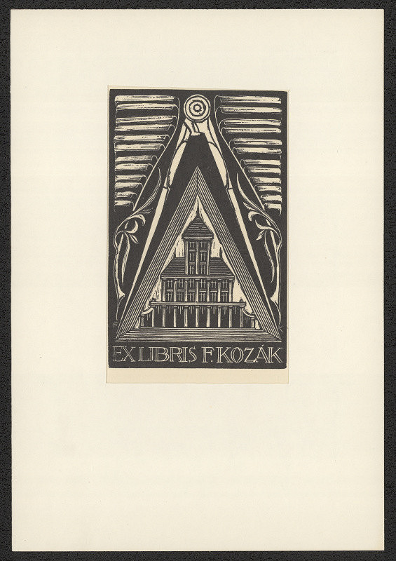 František Kobliha – Ex libris F Kozák 