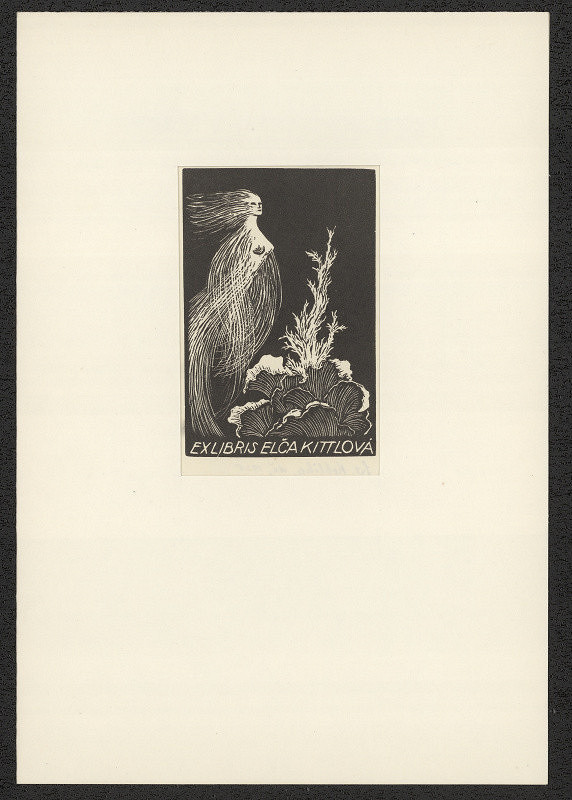 František Kobliha – Ex libris Elča Kittlová 