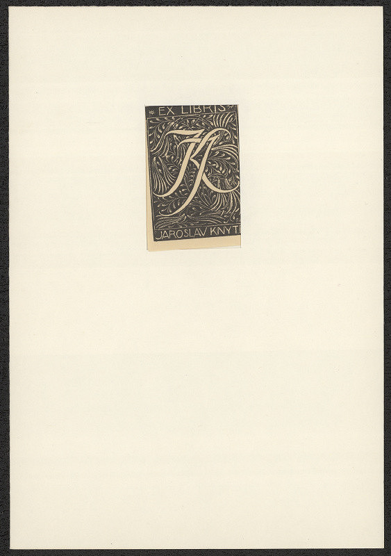 František Kobliha – Ex libris Jaroslav Knytl 