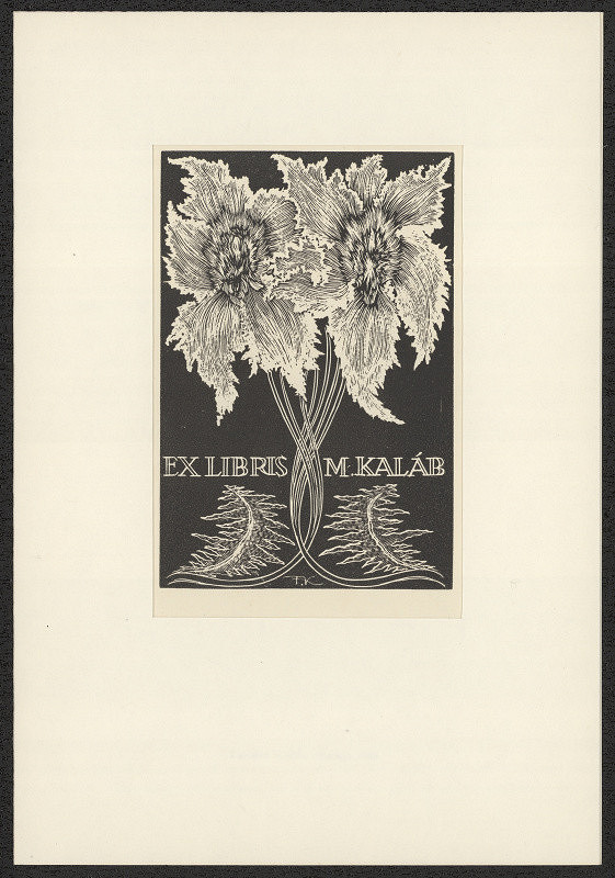František Kobliha – Ex libris M. Kaláb 