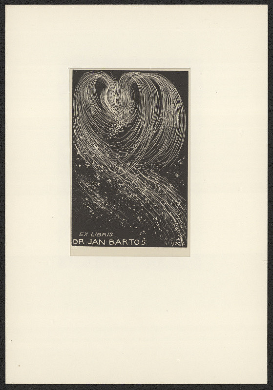 František Kobliha – Ex libris Dr. Jan Bartoš 