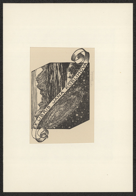 František Kobliha – Ex libris Jana Koblihová 
