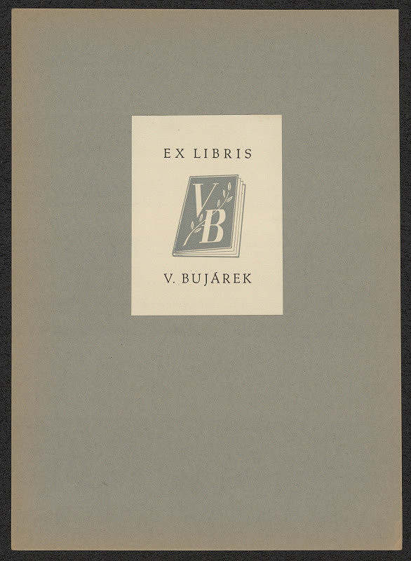Jan Beránek – Ex libris V. Bujárek 