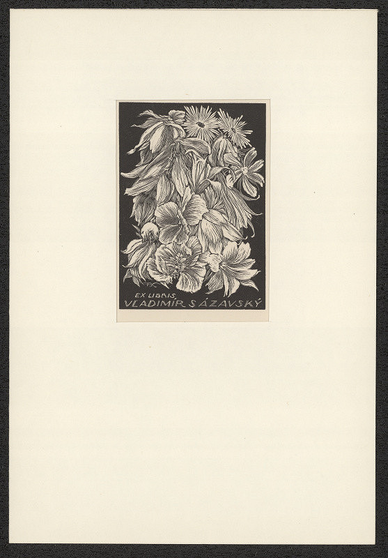 František Kobliha – Ex libris Vladimír Sázavský 