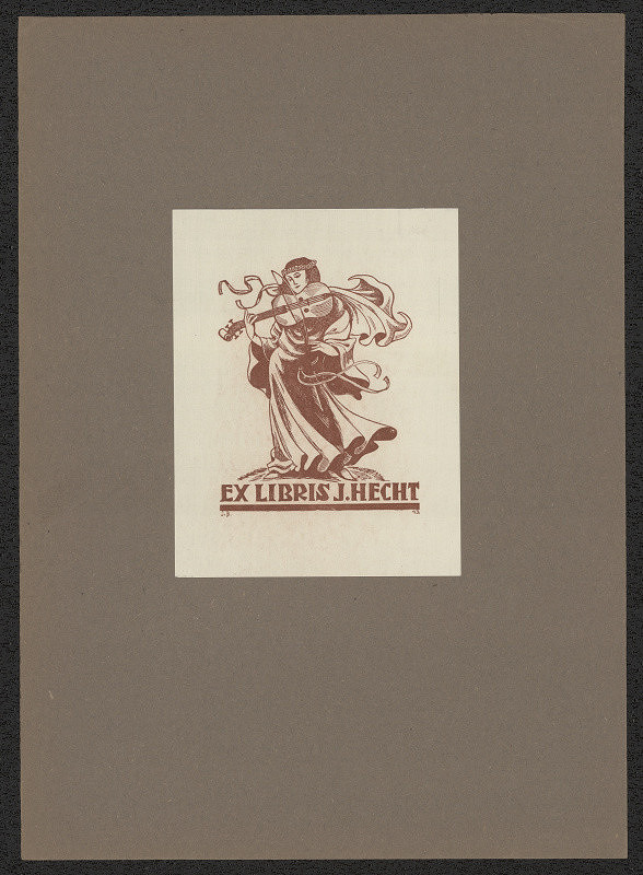 Jan Beránek – Exlibris J. Hecht 
