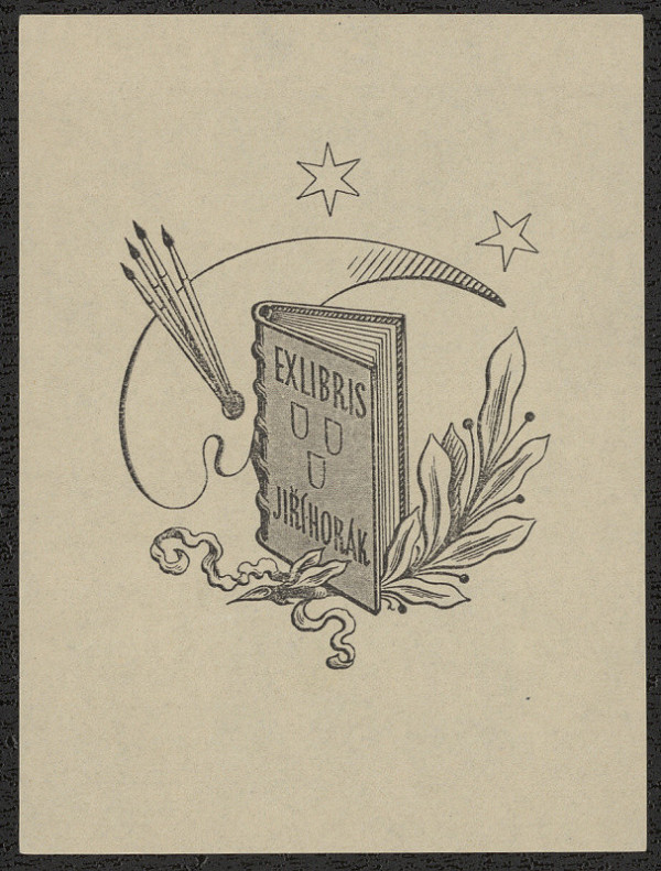 Karel Kinský – Ex libris Jiří Horák 