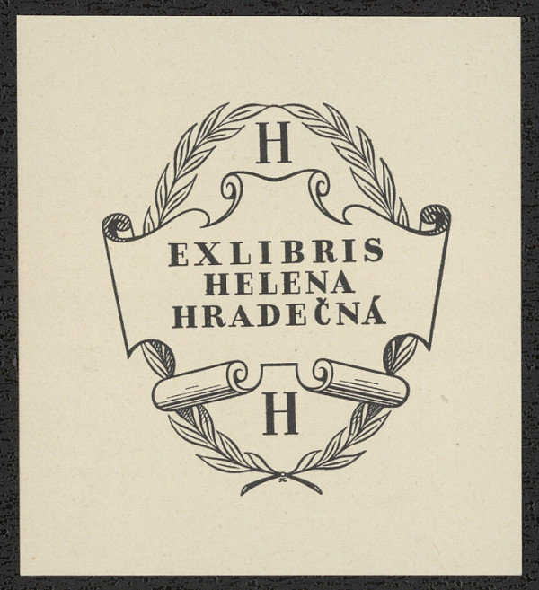 Karel Kinský – Ex libris Helena Hradečná 