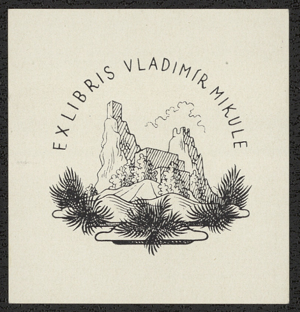 Karel Kinský – Ex libris Vladimír Mikule 