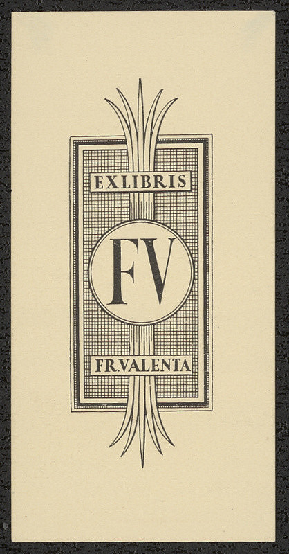 Karel Kinský – Ex libris Frant. Navrátil 