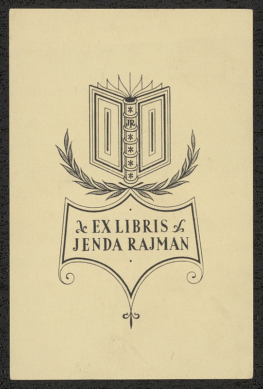 Karel Kinský – Ex libris Jenda Rajman 