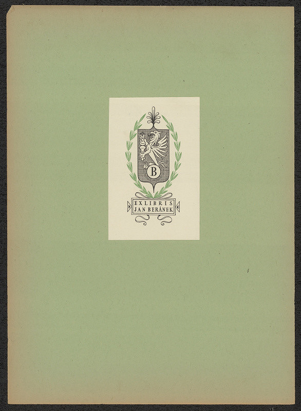 Karel Kinský – Ex libris Jan Beránek 