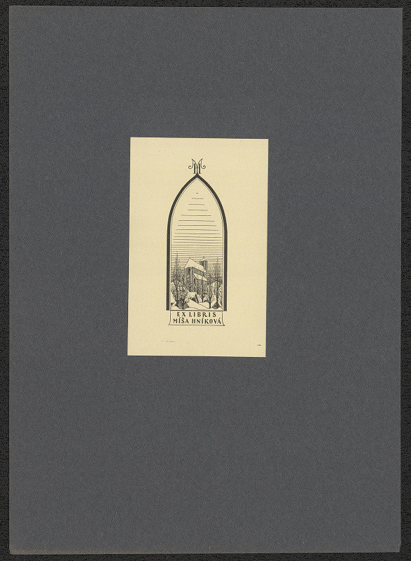 Karel Kinský – Ex libris Míša Hníková 