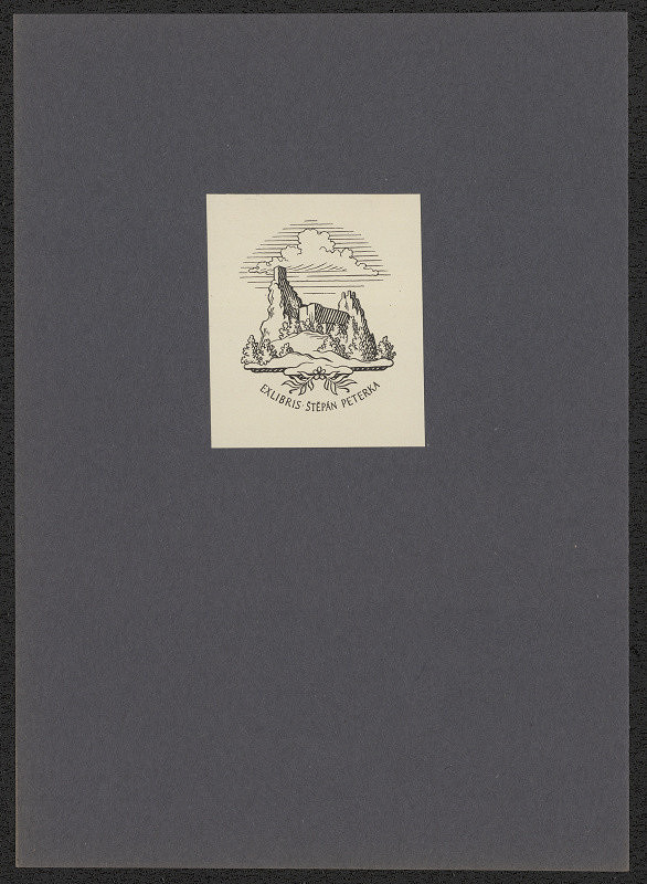 Karel Kinský – Ex libris Štěpán Peterka 