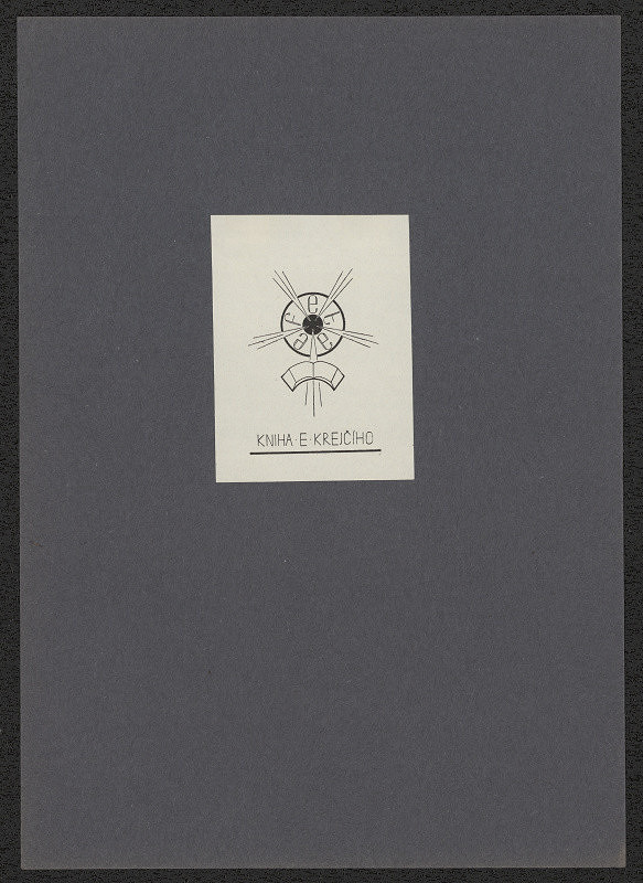 Vratislav Bělík – Kniha E. Krejčího 