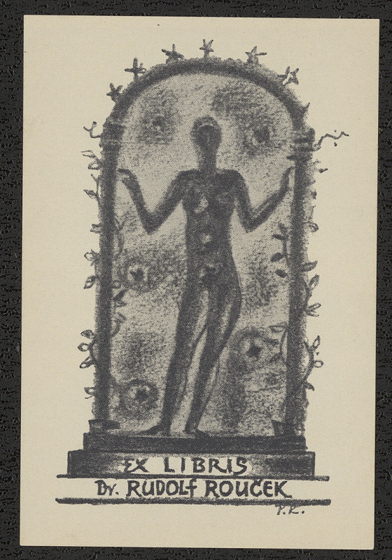 Pravoslav Kotík – Exlibris Dr. Rudolf Rouček 