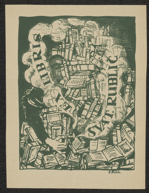 Pravoslav Kotík – Exlibris Svat. Rublič 