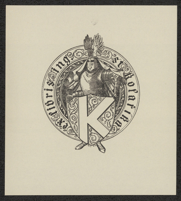 St. Kolařík – Exlibris ing. St. Kolaříka 
