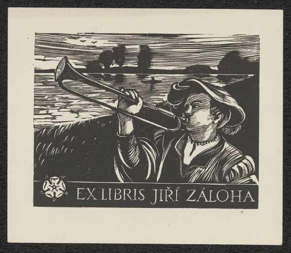Vladimír Kopecký – Exlibris Jiří Záloha 