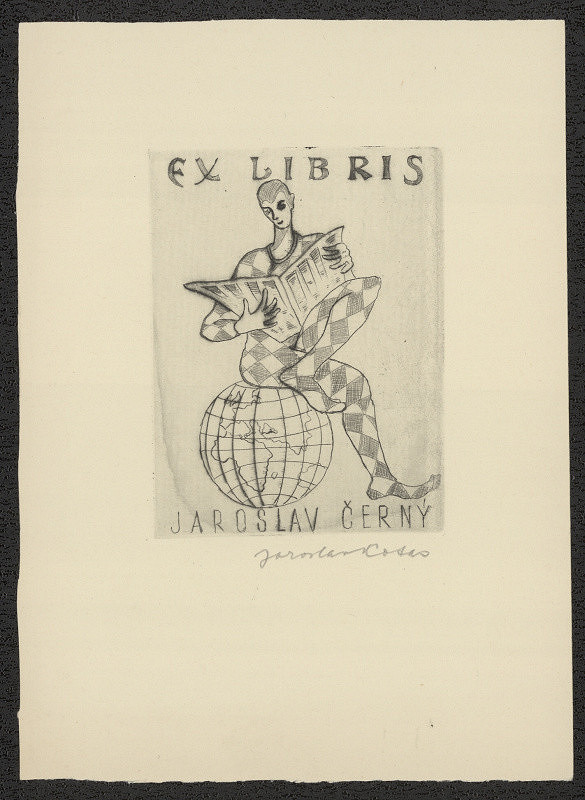 Jaroslav Kotas – Ex libris Jaroslav Černý 