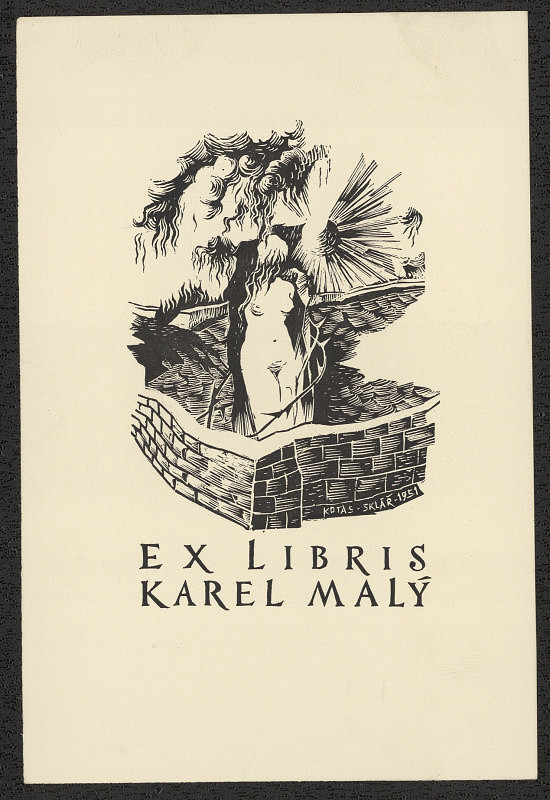 Jaroslav Kotas – Ex libris Karel Malý 