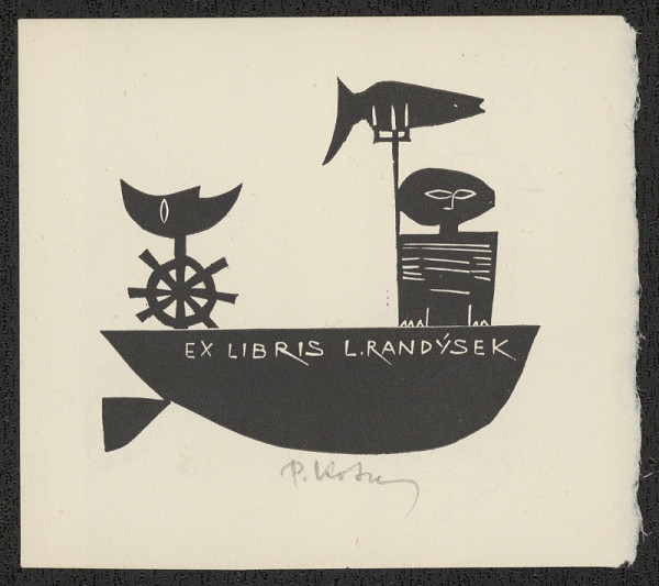 Pavel Kotas – Exlibris L. Randýsek 