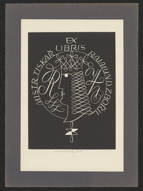 František Bělohlávek – Exlibris mistr tiskař Raimund Zbořil 