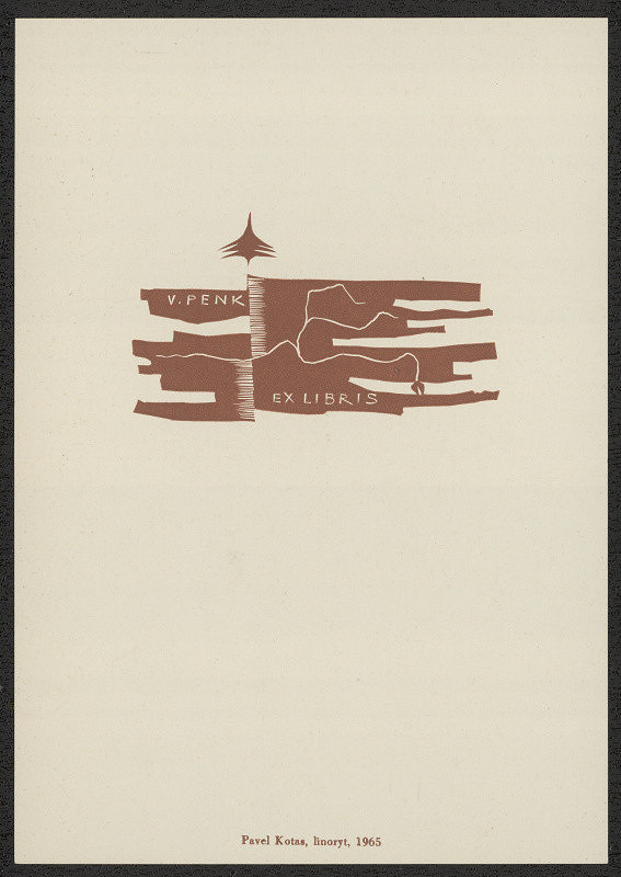 Pavel Kotas – Ex libris V. Penk 