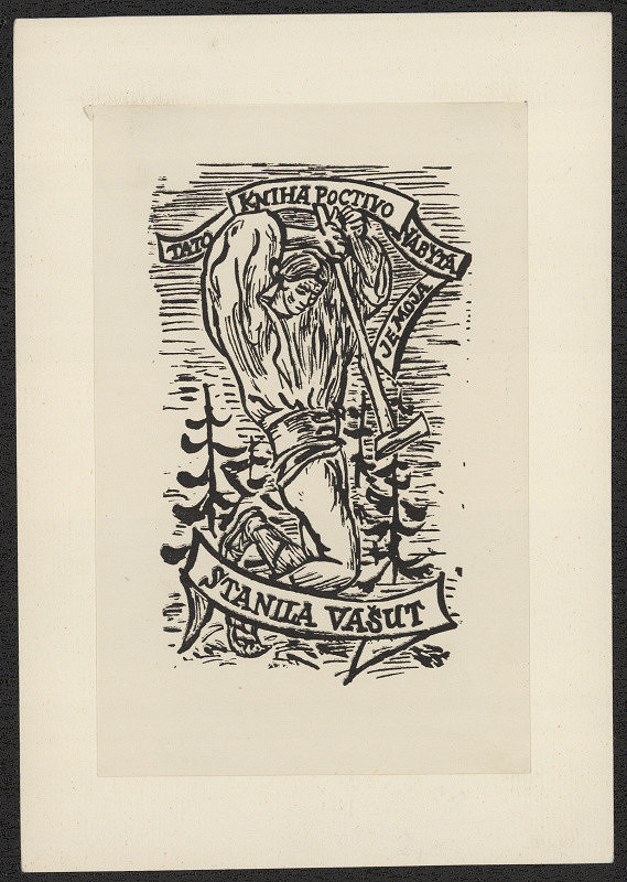 Jan Kobzáň – Tato kniha poctivo nabytá je moja Stanila Vašut 