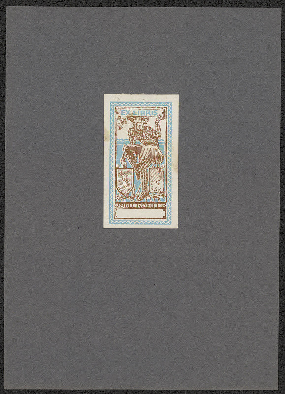 Jano Köhler (Koehler) – Ex libris Jano Köhler 