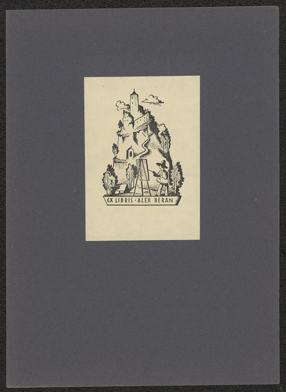 Václav Kohout – Ex libris Alex Beran 