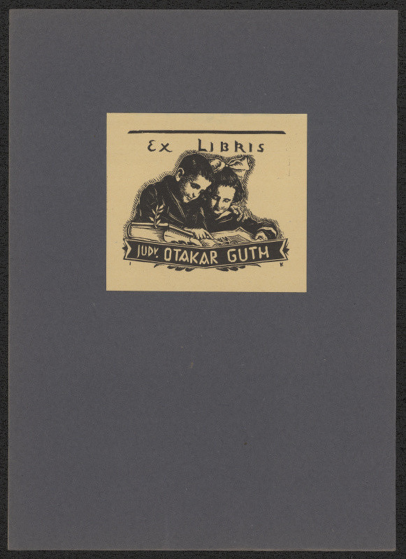 Jan Kojan – Ex libris JUDr. Otakar Guth 