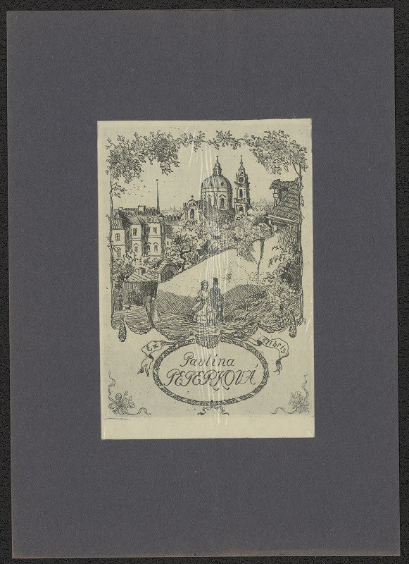 Jan Nep. Kolář – Ex libris Pavlína Peterková 