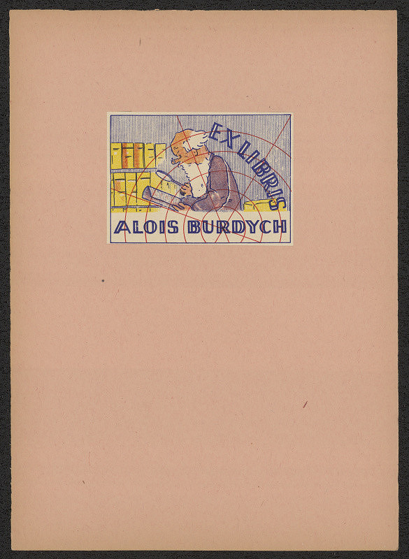Kopal – Ex libris Alois Burdych 