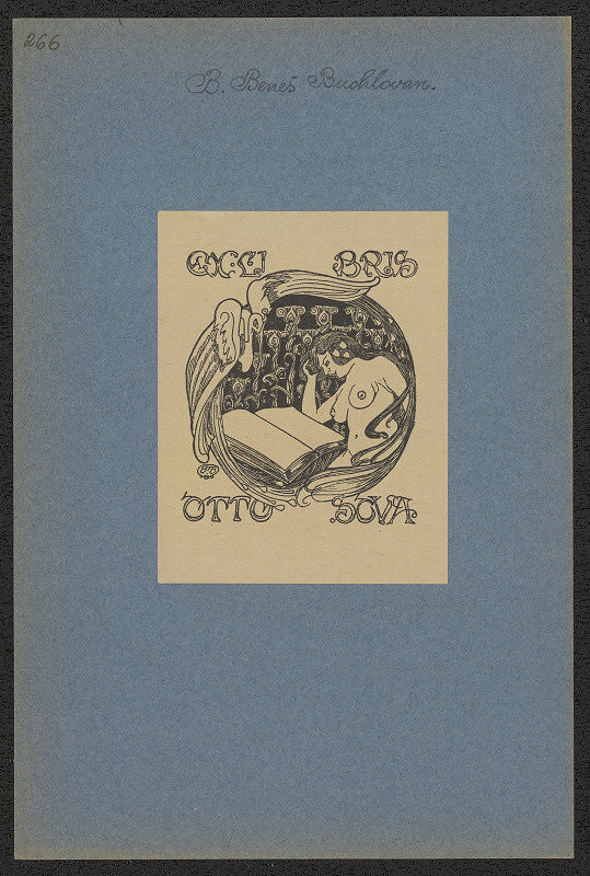 Bedřich Beneš Buchlovan – Exlibris Otto Sova 