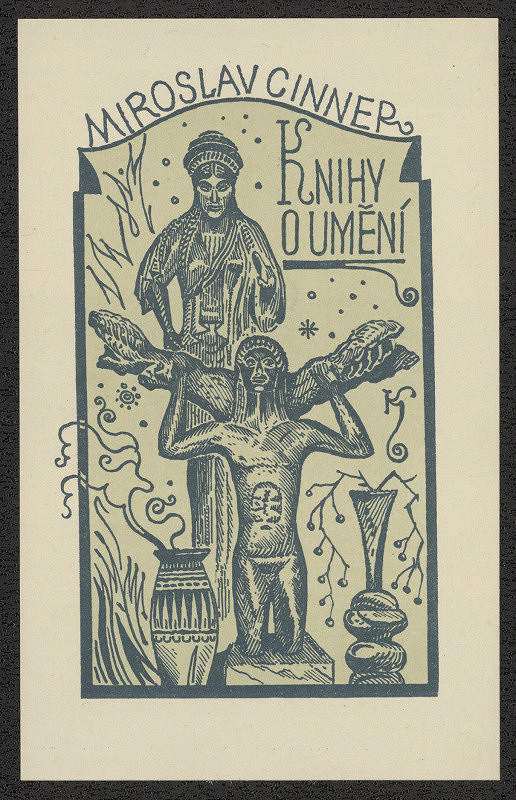 Jan Konůpek – Miroslav Cinner, knihy o umění 