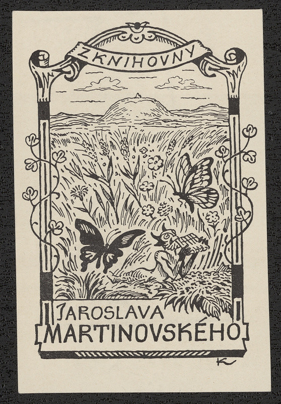 Jan Konůpek – Z knihovny Jaroslava Martinovského 