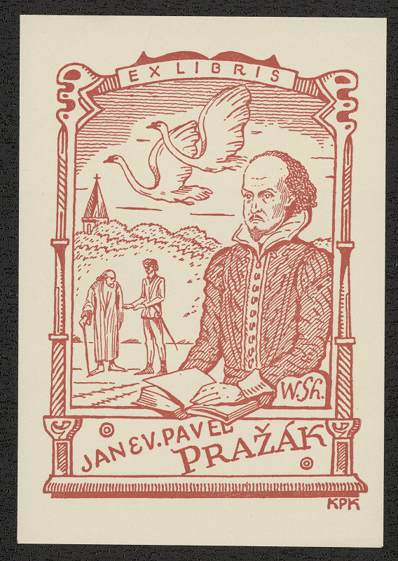 Jan Konůpek – Ex libris Jan Pavel Pražák 