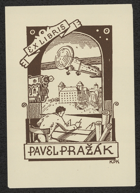 Jan Konůpek – Ex libris Pavel Pražák 