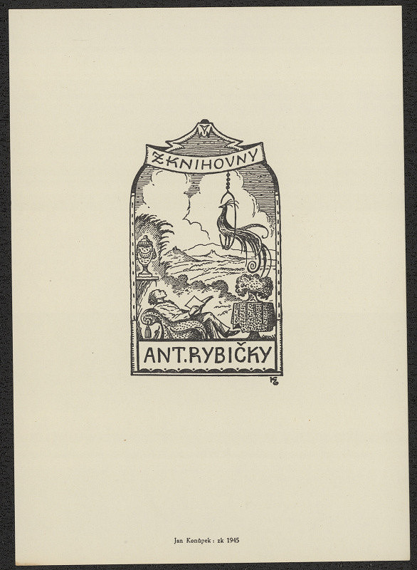 Jan Konůpek – Z knihohvy Ant. Rybičky 
