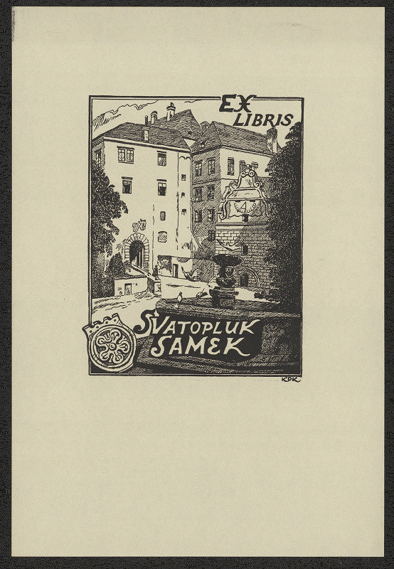 Jan Konůpek – Ex libris Svatopluk Samek 