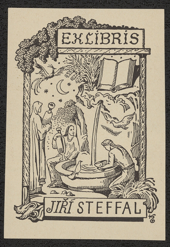 Jan Konůpek – Ex libris Jiří Steffal 