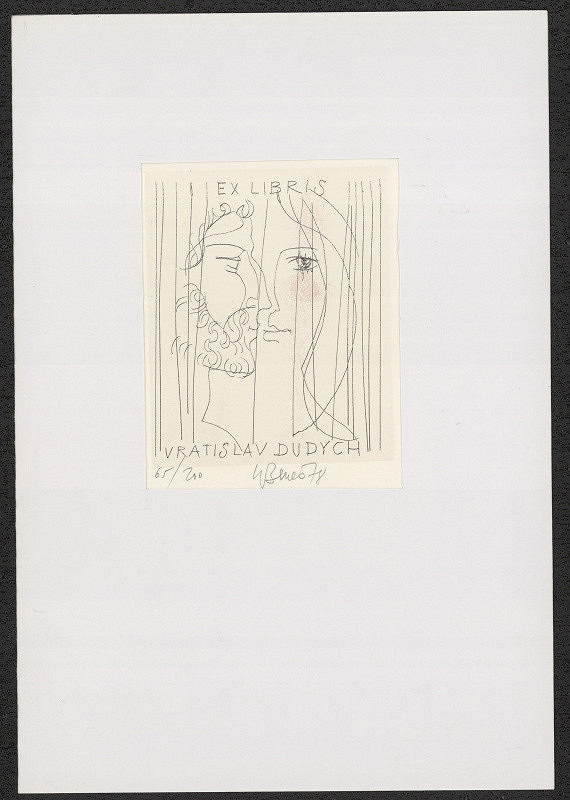 Karel Beneš/1932 – Exlibris Vratislav Dudych 