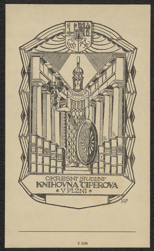 Jan Konůpek – Okresní studijní knihovna Čiperova v Plzni 