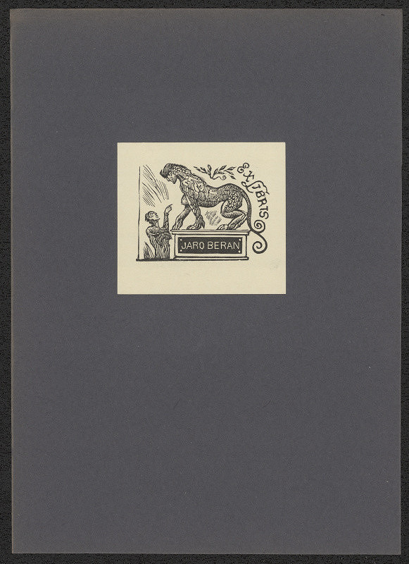 Jan Konůpek – Exlibris Jaro Beran 